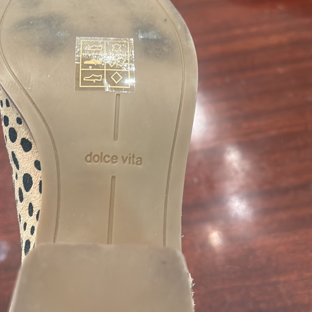Dolce Vita Kaidie leopard bootie size 8 - Picture 6 of 7